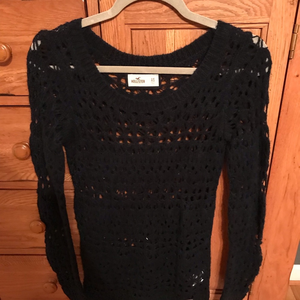 Open knit sweater. Free with any purchase